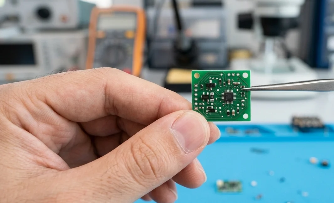 One Pixel elektronik sanayisinde yapay görme tabanlı PCB kart kontrolü